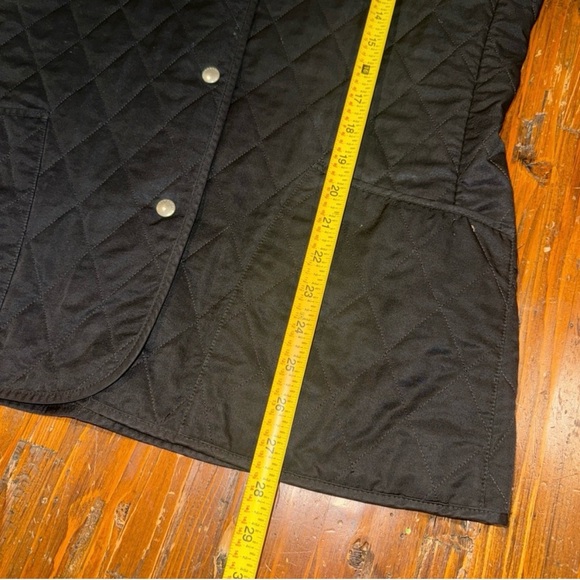 Authentic Vintage Burberry Quilted Black Jacket. - Picture 4 of 11